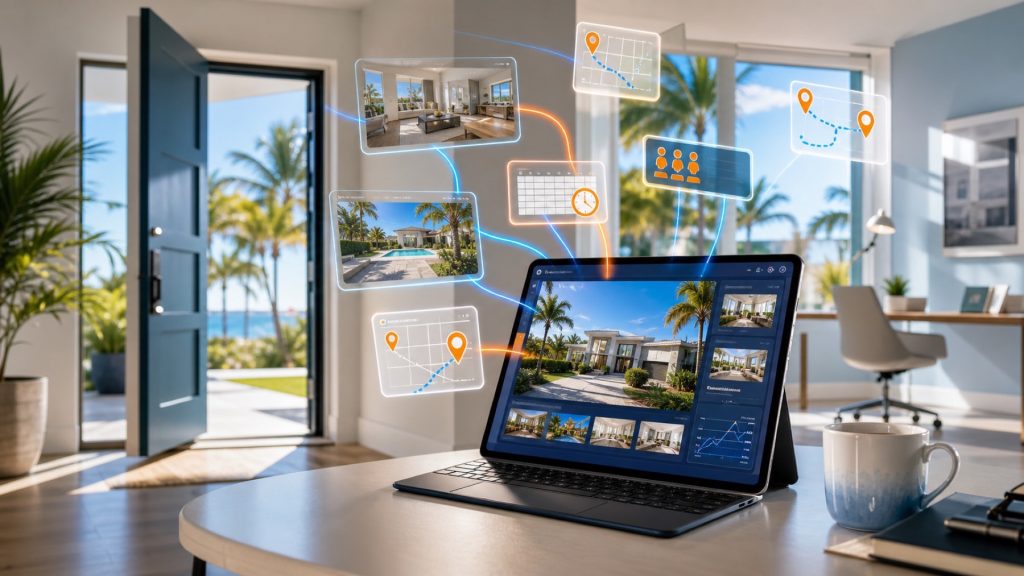 Florida open house strategy using MLS exposure and showing signals