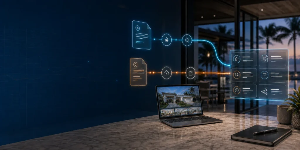 Florida home seller offer intelligence desk with cash proof-of-funds and financed preapproval and appraisal paths converging on one neutral decision framework